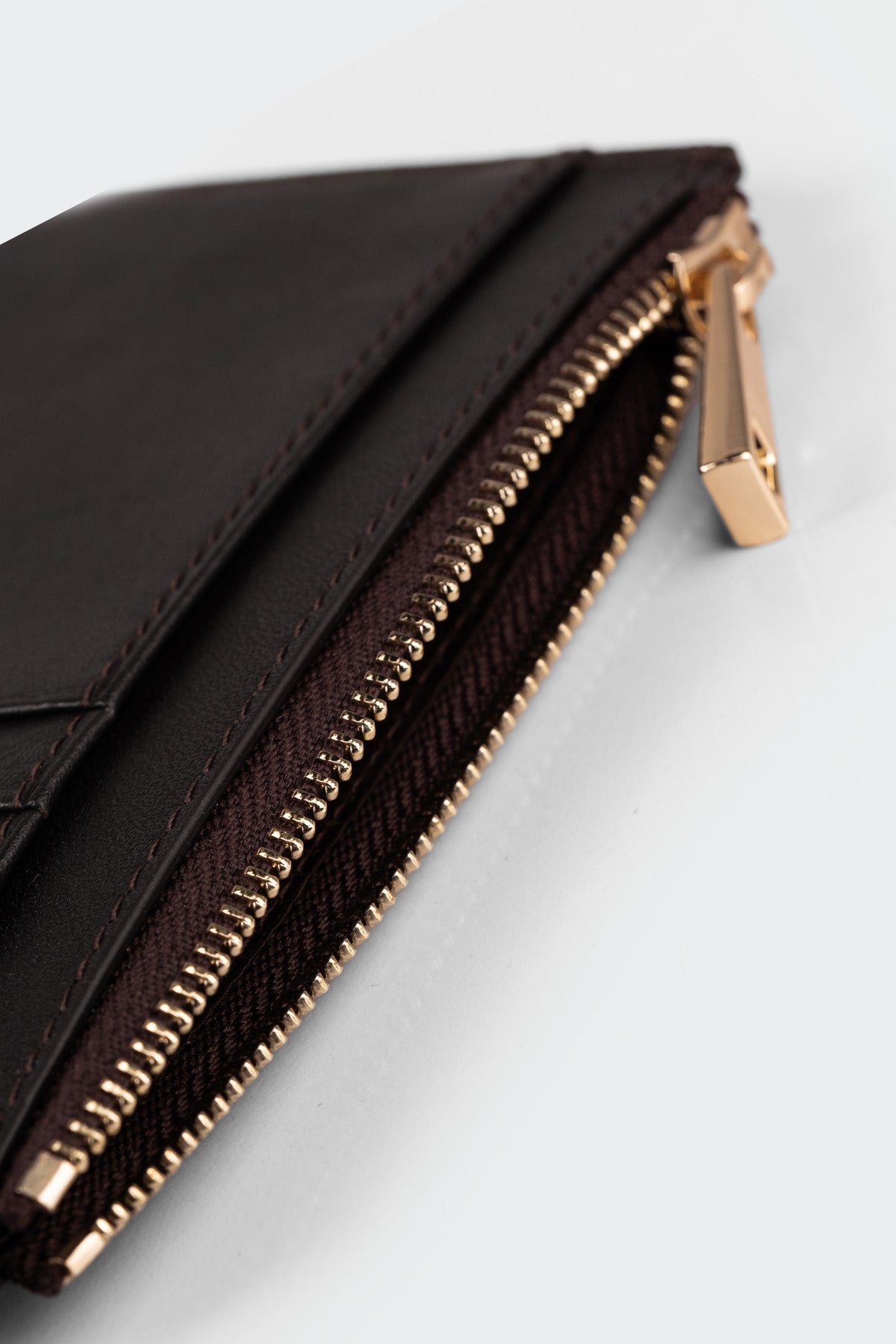 Hakiki Deri, El Yapımı, Kadın Kartlık, 5 Kart Yuvalı, 5507 Kahve