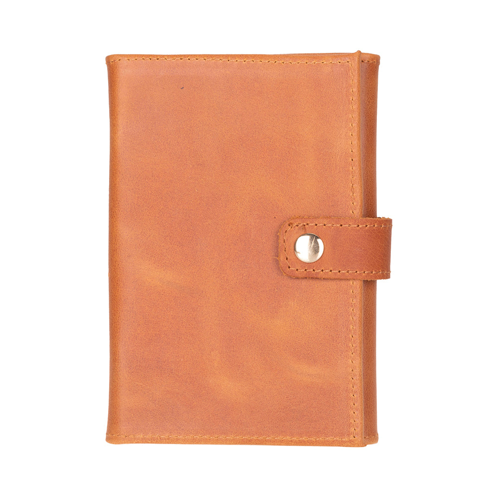 Hakiki Deri, El Yapımı, Saat Kordonu Taşıma Çantası, Tan Rengi