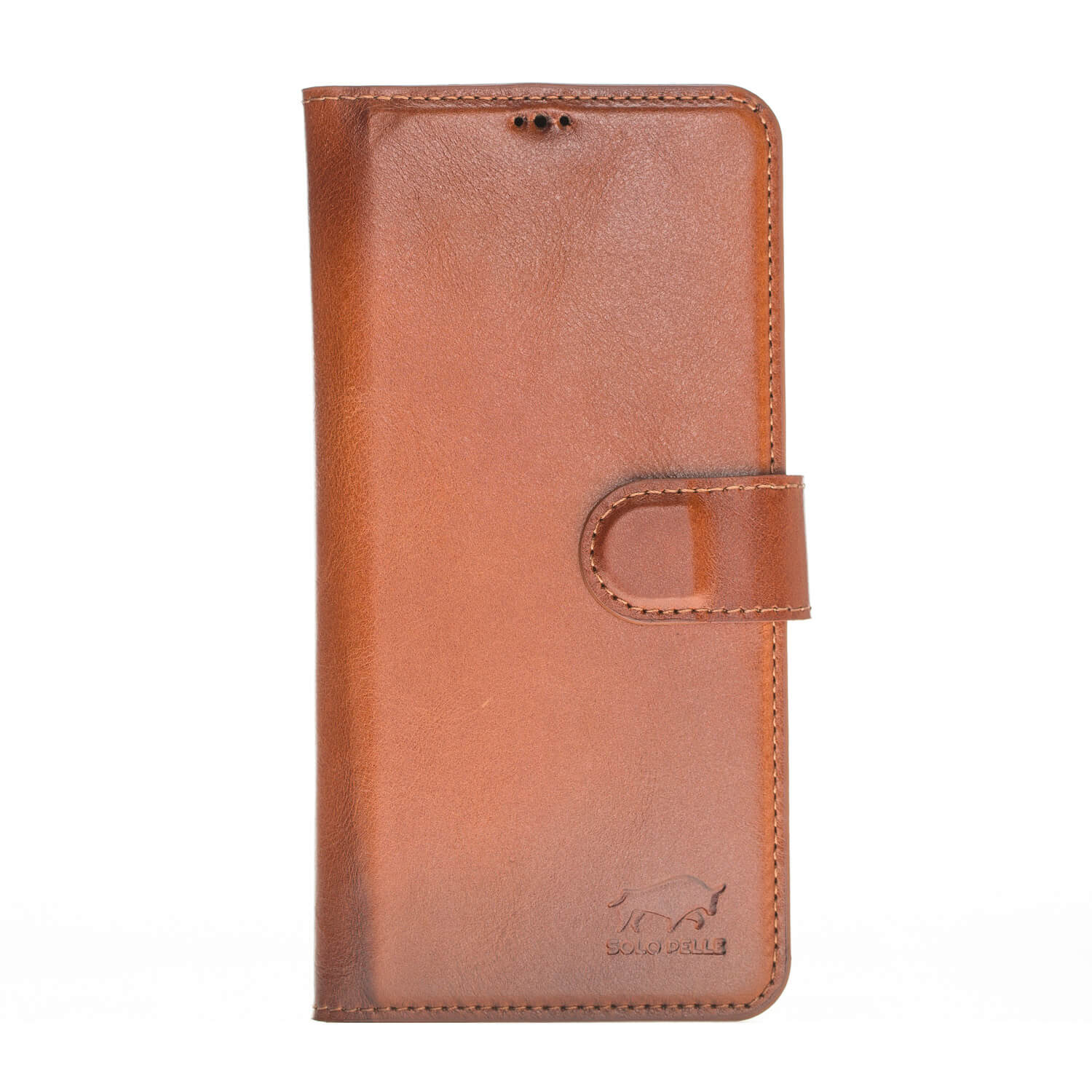 Huawei P30 Pro Uyumlu Deri Cüzdanlı Kılıf RST2EF Taba