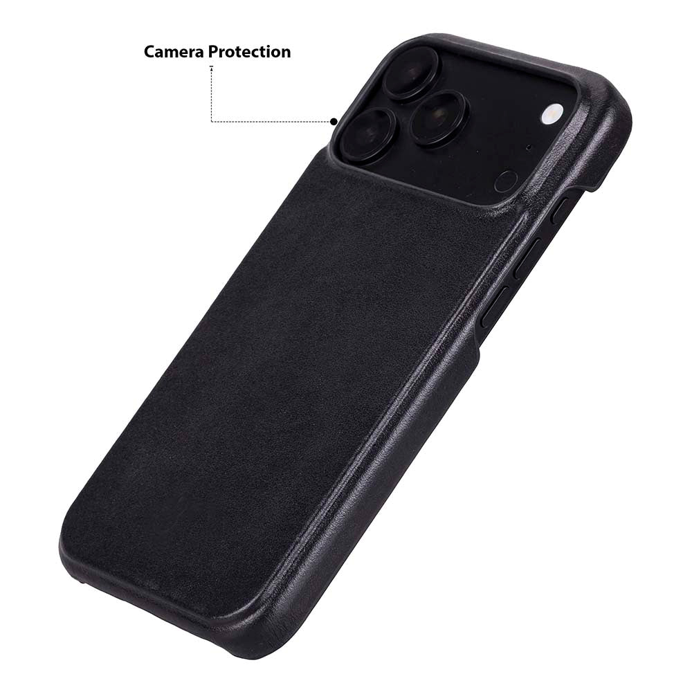 iPhone 18 Pro Uyumlu Hakiki Deri Mag-Safe Kılıf , Köşe Koruma Darbe Emici, Premium Telefon Kılıfı