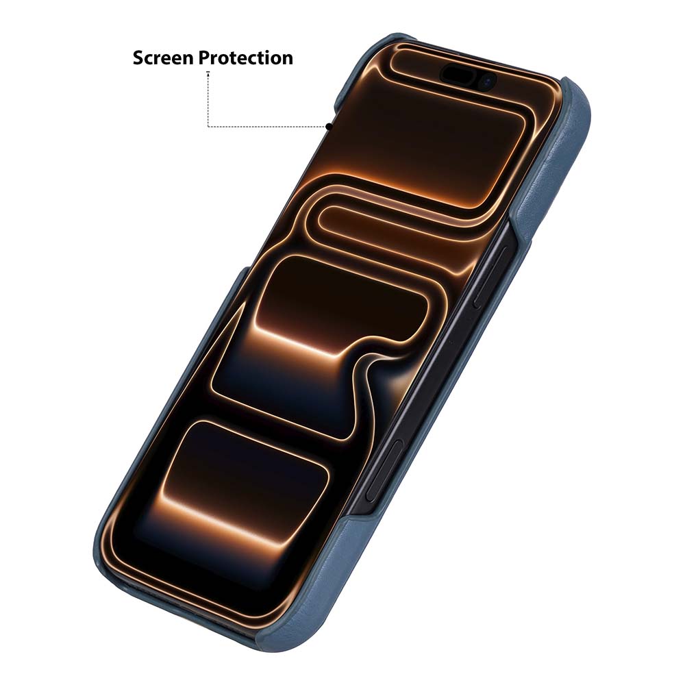 iPhone 18 Pro Uyumlu Hakiki Deri Mag-Safe Kılıf , Köşe Koruma Darbe Emici, Premium Telefon Kılıfı