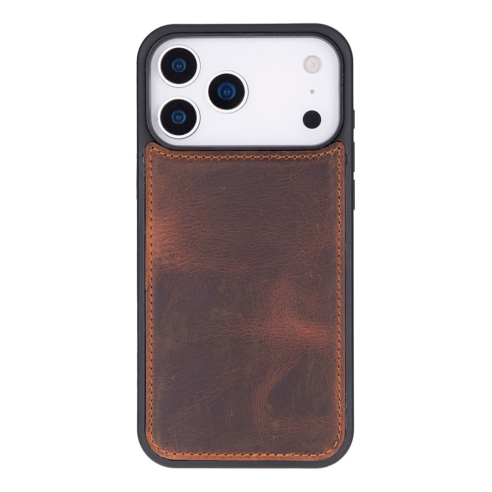 iPhone 18 ProMax / 17 Pro Max Uyumlu Mag-Safe Hakiki Deri Cüzdan Kılıf ,Cüzdan Taşımaya Son, Kredi Kart Yuvalı, RFID Güvenlik