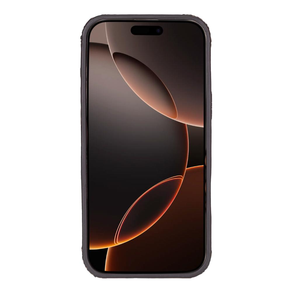Apple iPhone 16 Pro Max Uyumlu, Ultra İnce Hakiki Deri Kılıf, Premium Koruma & Şık Tasarım, MagSafe Uyumlu, Antik Kahve
