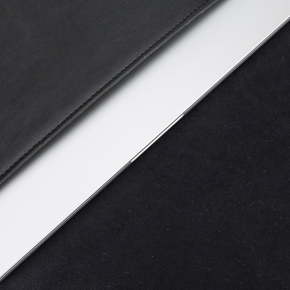 Mac Sleeve 13-14 inç MacBook Uyumlu Kılıf, Kömür Siyah
