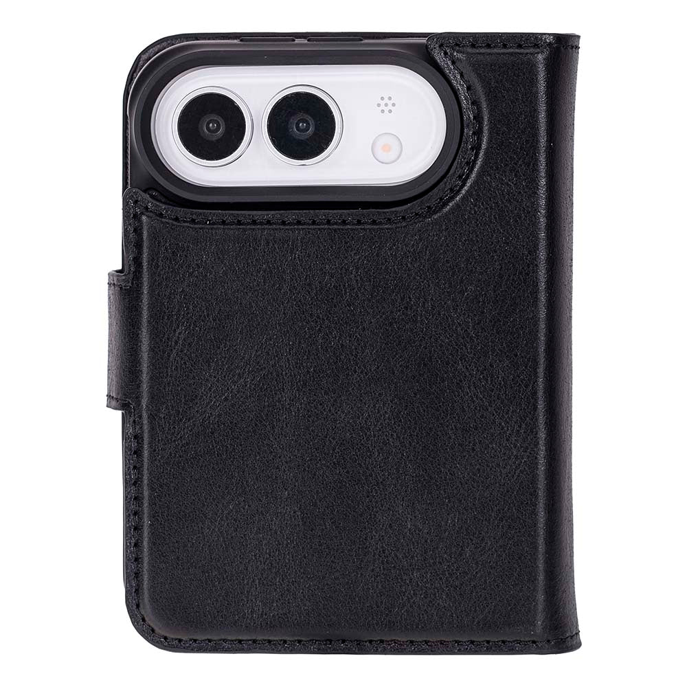 iPhone Duo Uyumlu Mag-Safe Hakiki Deri Cüzdan Kılıf ,Cüzdan Taşımaya Son, Kredi Kart Yuvalı, RFID Güvenlik