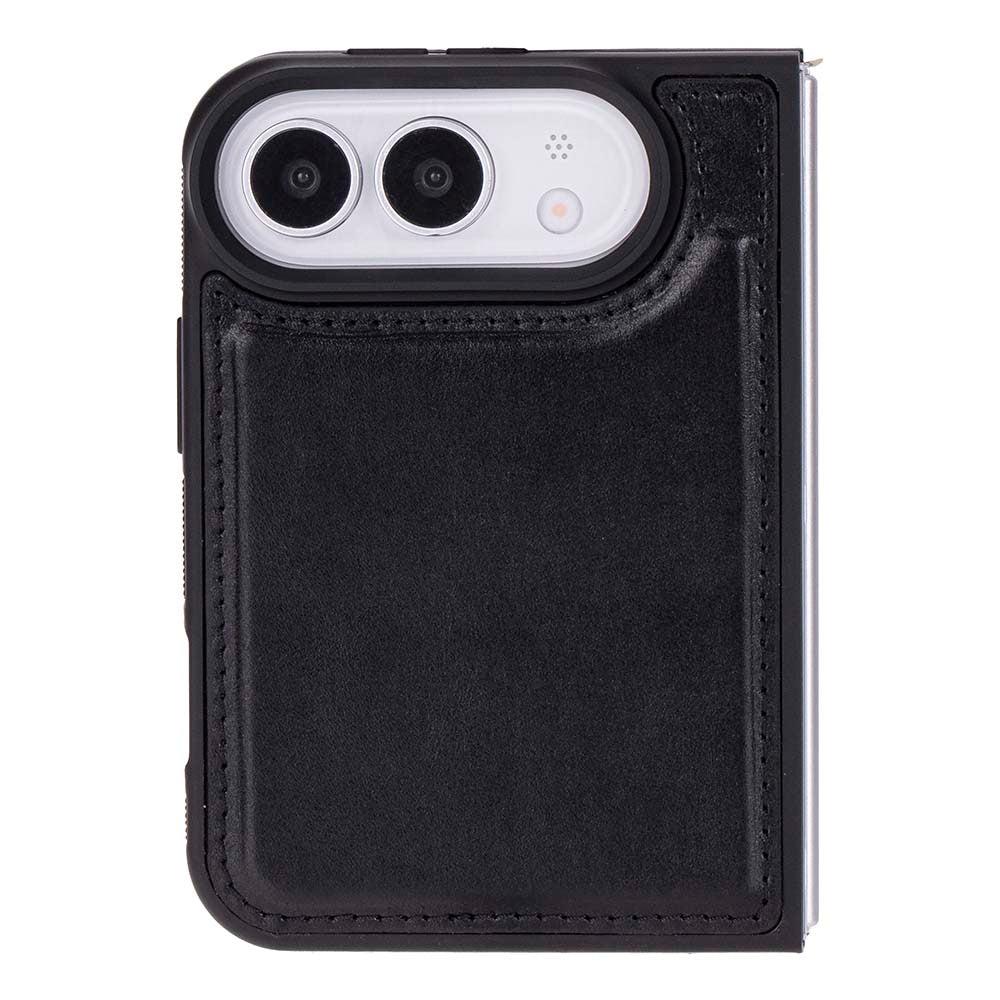 iPhone Duo Uyumlu Mag-Safe Hakiki Deri Cüzdan Kılıf ,Cüzdan Taşımaya Son, Kredi Kart Yuvalı, RFID Güvenlik