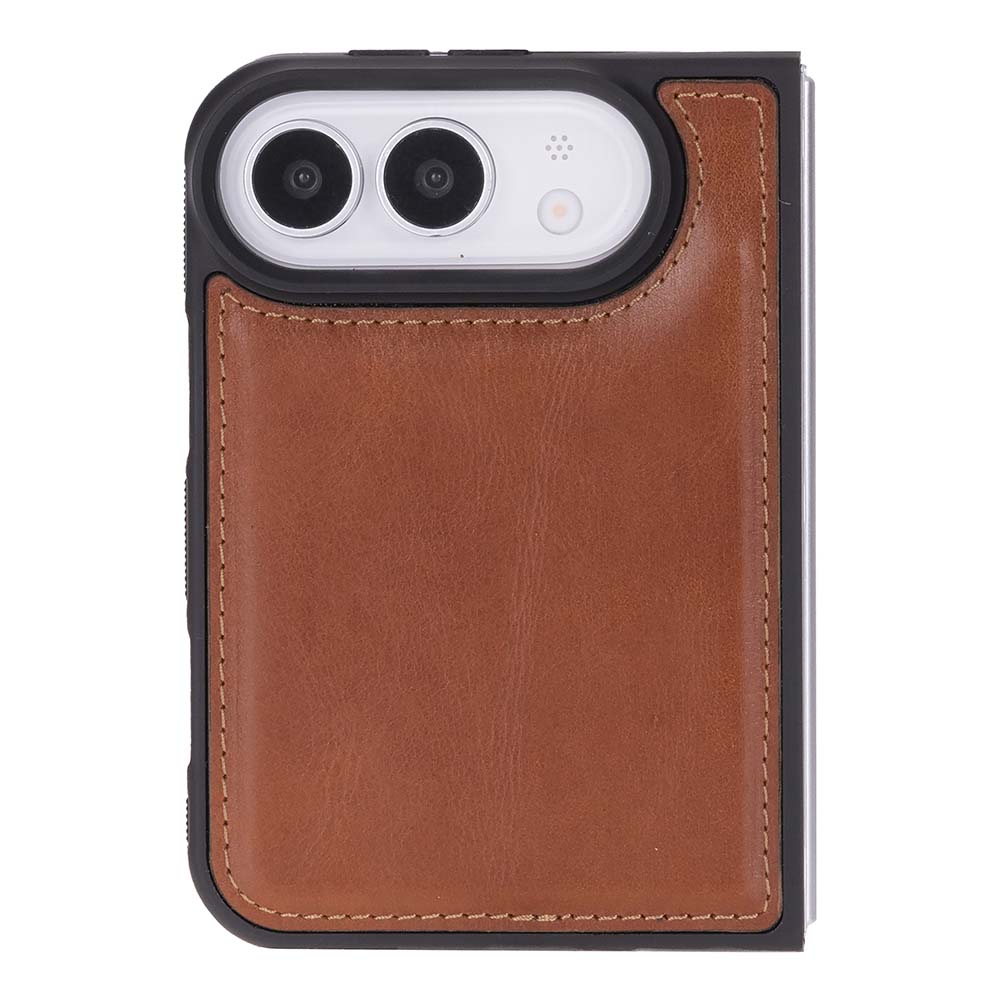 iPhone Duo Uyumlu Mag-Safe Hakiki Deri Cüzdan Kılıf ,Cüzdan Taşımaya Son, Kredi Kart Yuvalı, RFID Güvenlik