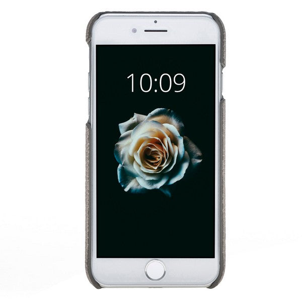 Apple iPhone 7-8-SE Uyumlu Deri Arka Kapak MN-UJ ERC3 Bej