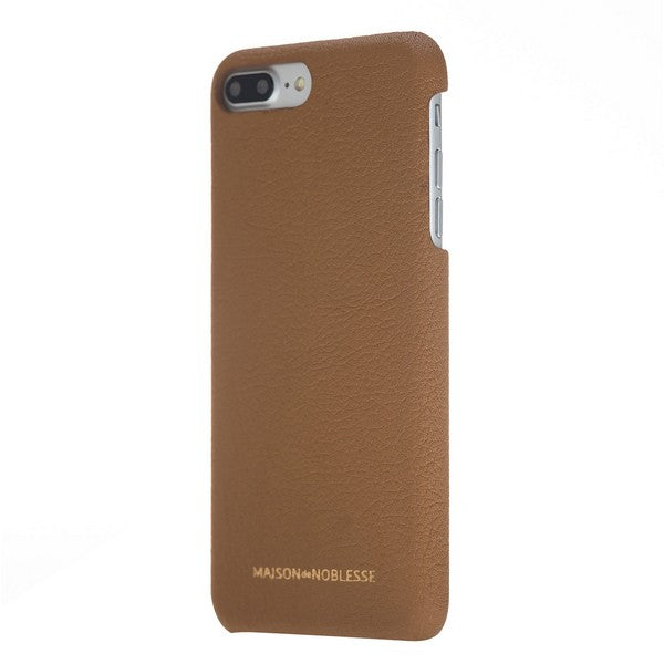 Apple iPhone 7-8 Plus Uyumlu Deri Arka Kapak MN-UJ ERC7 Taba