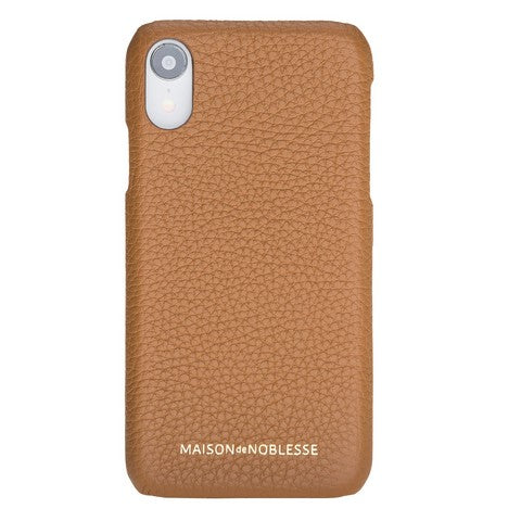 Apple iPhone XR Uyumlu Deri Arka Kapak MN-UJ ERC7 Taba