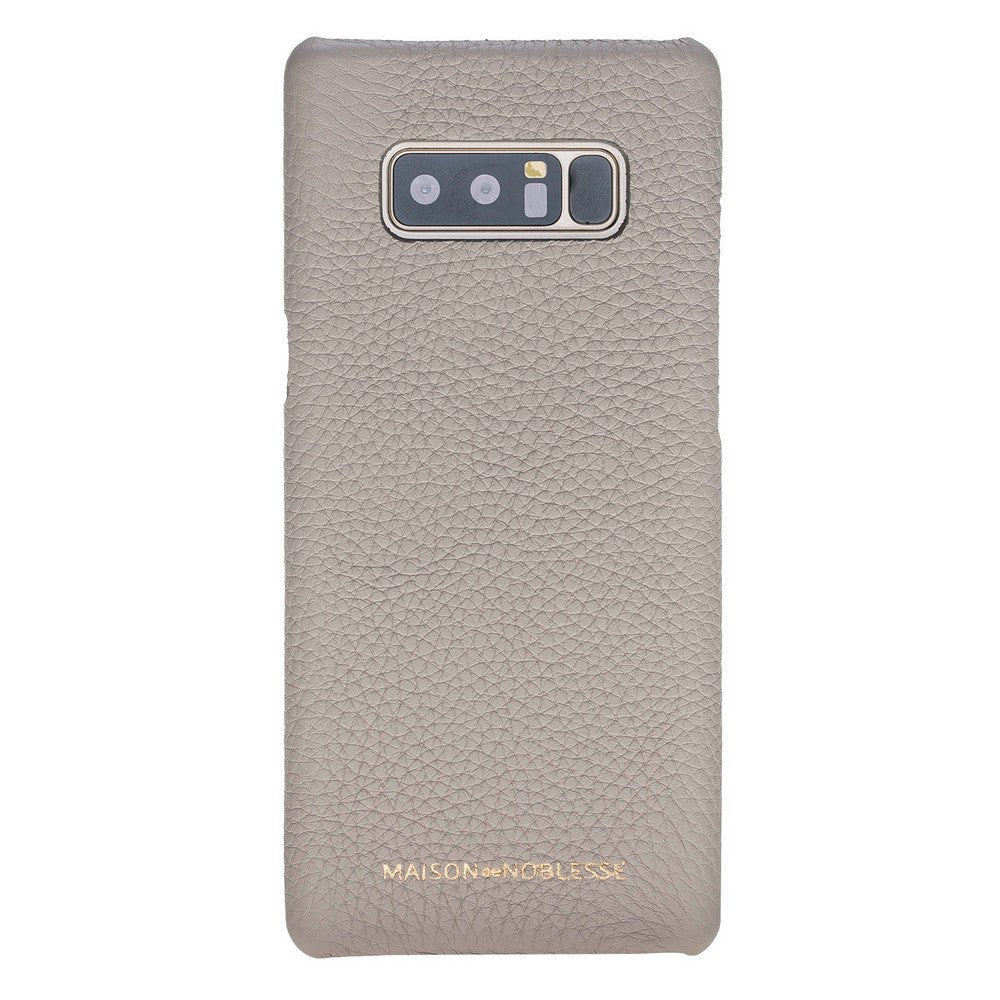 Samsung Galaxy Note 8 Uyumlu Deri Arka Kapak MN-UJ ERC3 bej
