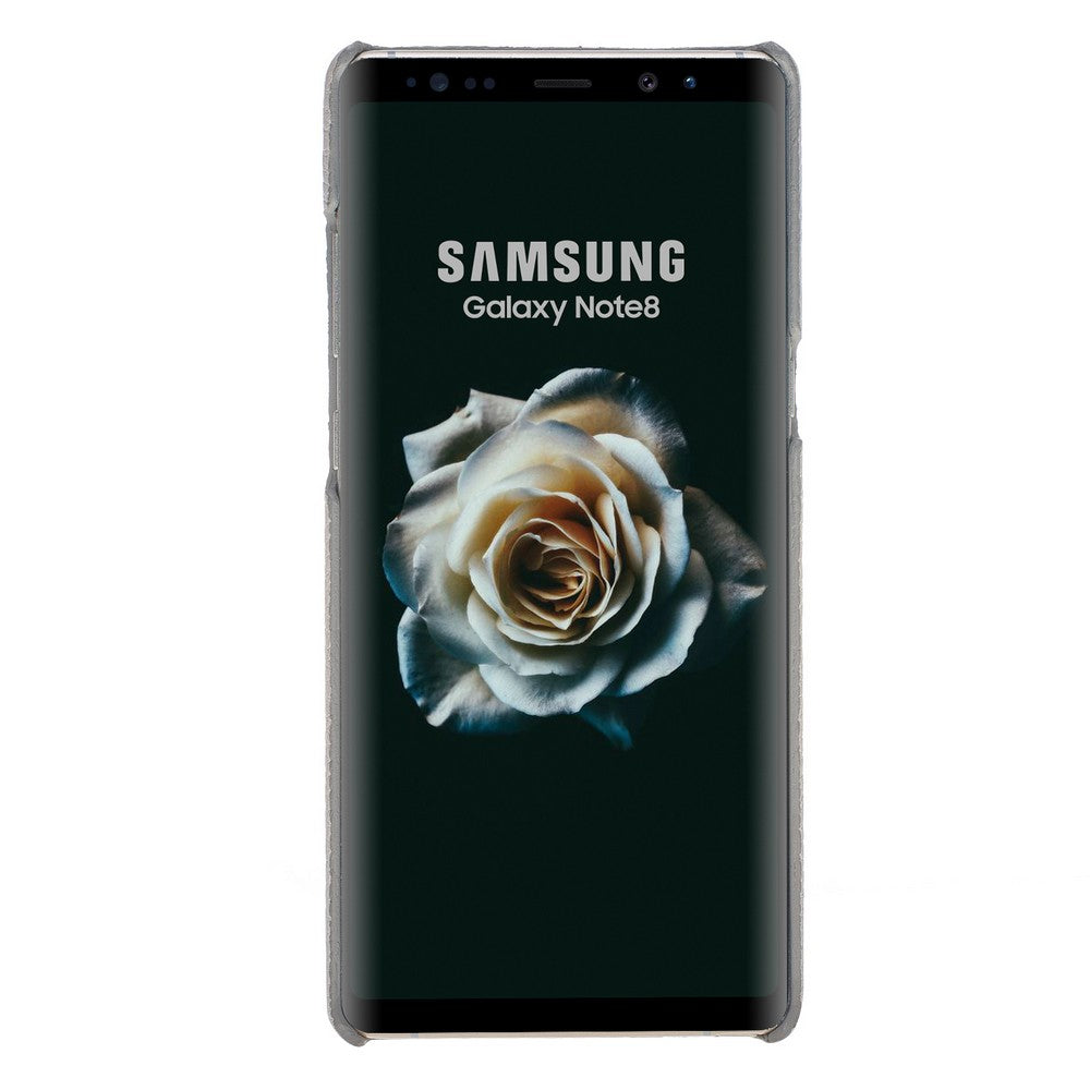 Samsung Galaxy Note 8 Uyumlu Deri Arka Kapak MN-UJ ERC3 bej