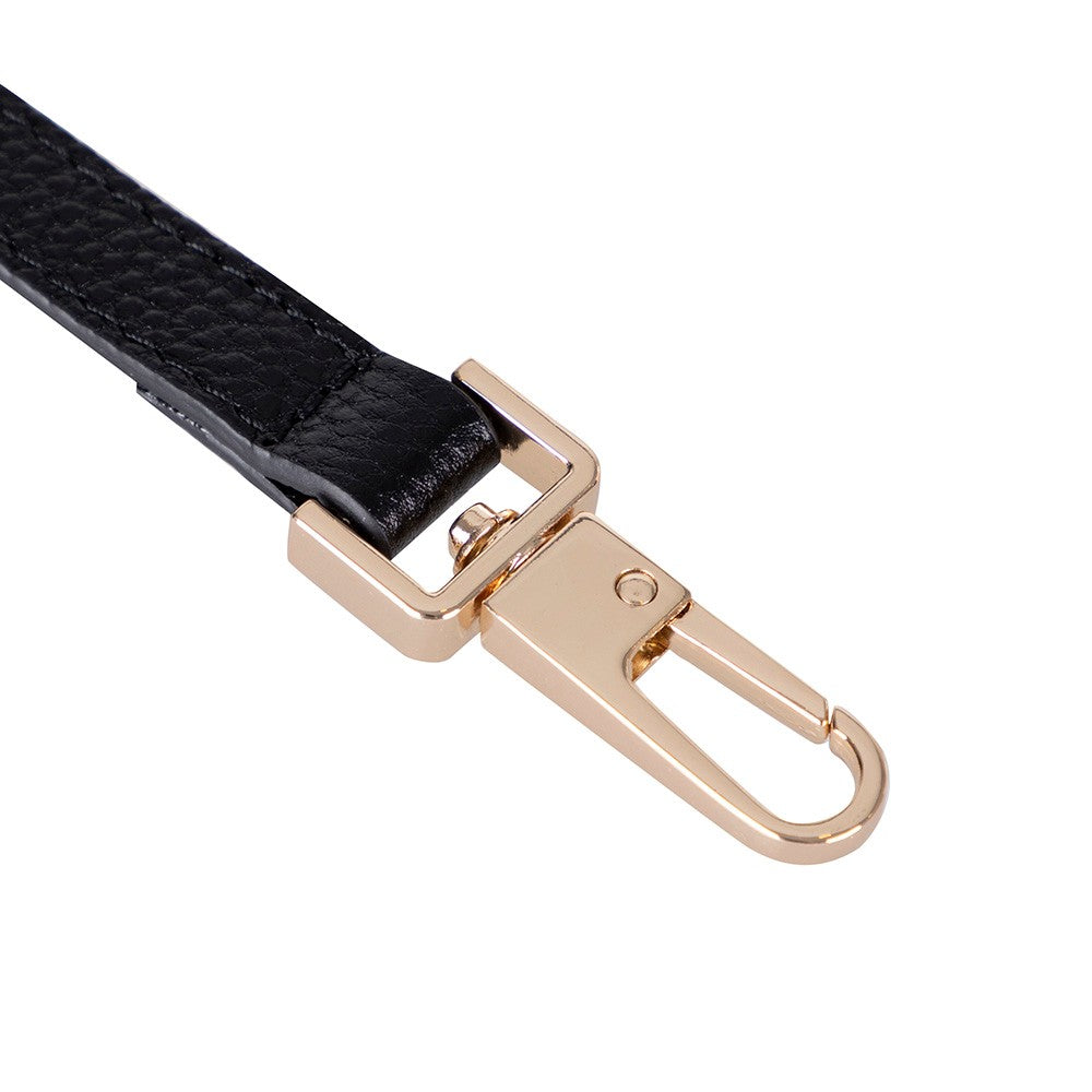 Modern ve Fonksiyonel Tasarımıyla Hakiki Deri Kadın Omuz Çantası – Cortina - Siyah