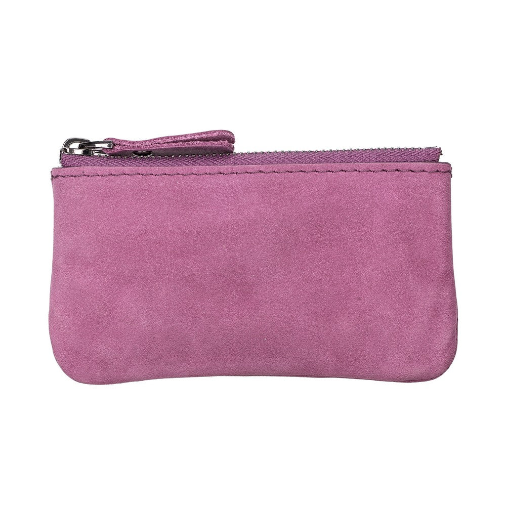 Multima Hakiki Deri, El Yapımı Fermuarlı Kartlık, CZ7 Mor