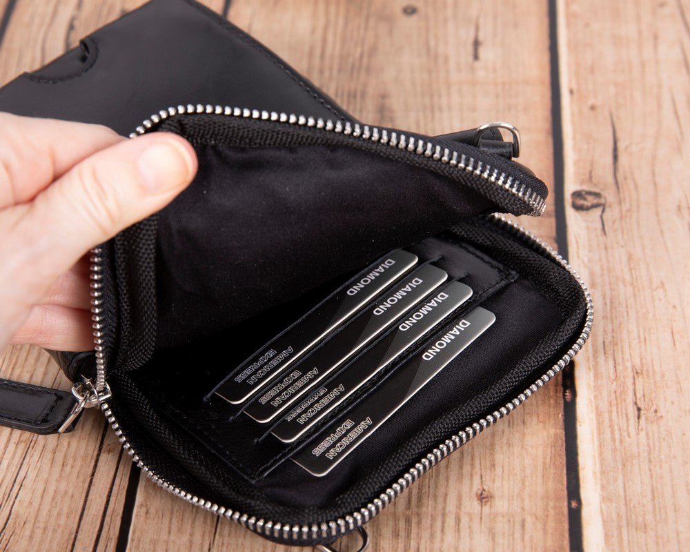 Nino Hakiki Deri, El Yapımı Erkek Çantası, Rustik Siyah