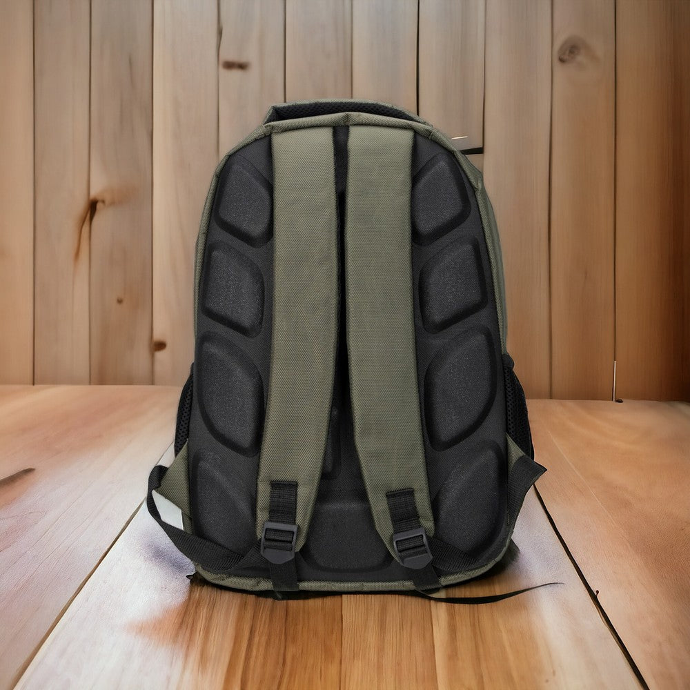 Plm City 17 inç Laptop Sırt Çantası Haki Yeşil