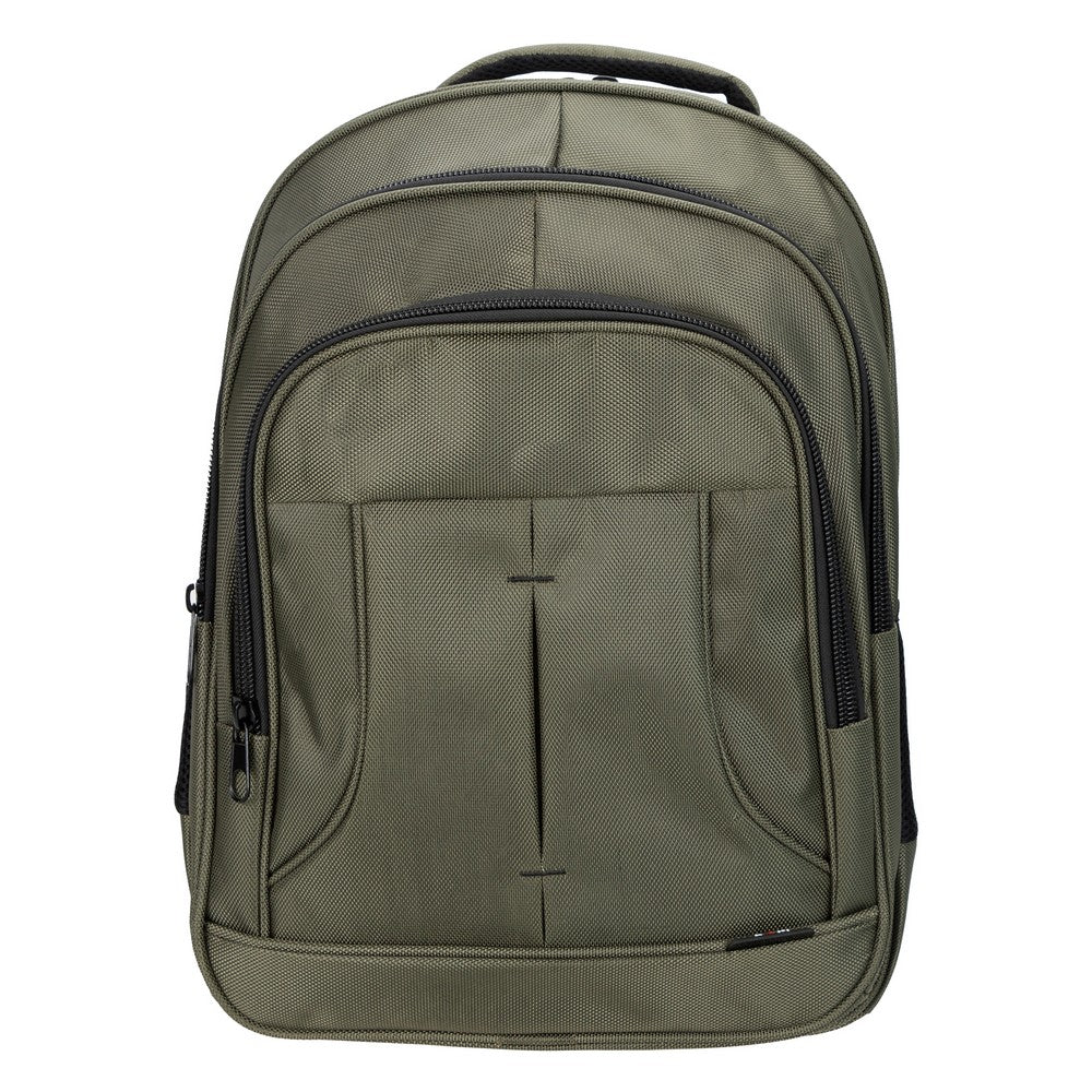Plm City 17 inç Laptop Sırt Çantası Haki Yeşil