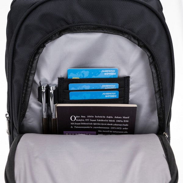 Plm Cosmic 15 inç Laptop Sırt Çantası Siyah