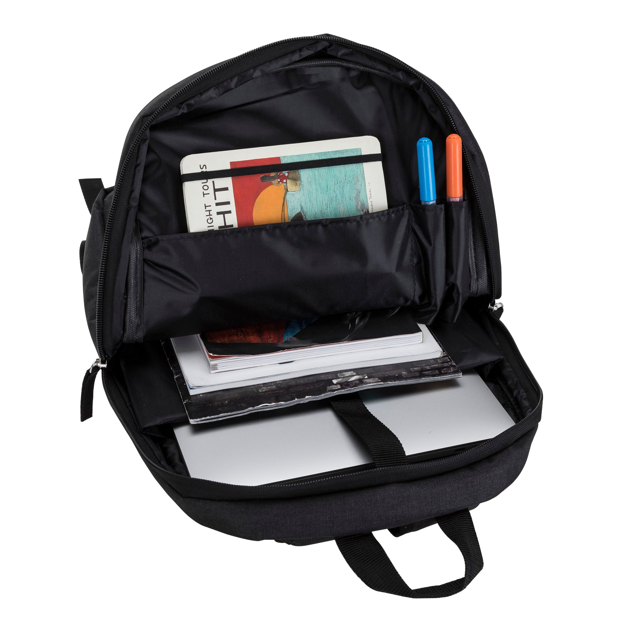 Plm Oslo 15 inç Laptop Sırt Çantası Siyah