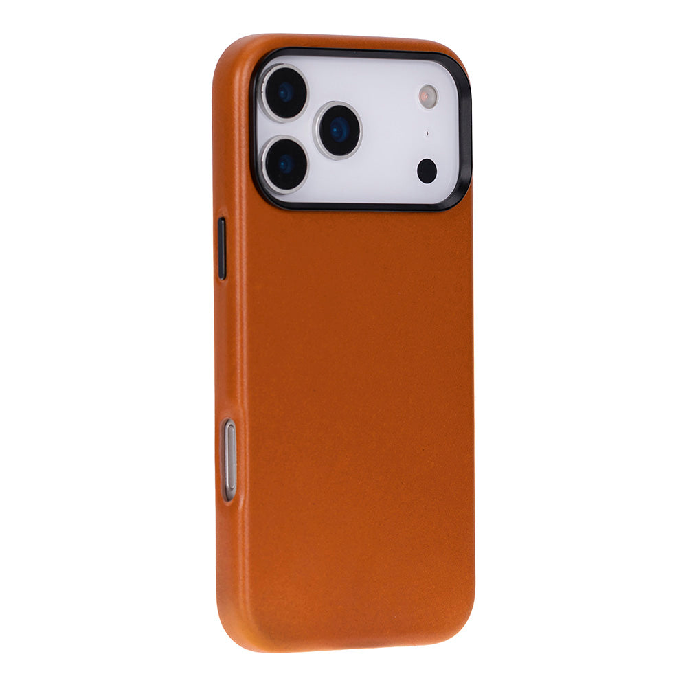 Prestige iPhone 17 Pro Max Full Grain Hakiki Deri Kılıf, MagSafe Uyumlu, Premium Koruma, El Yapımı