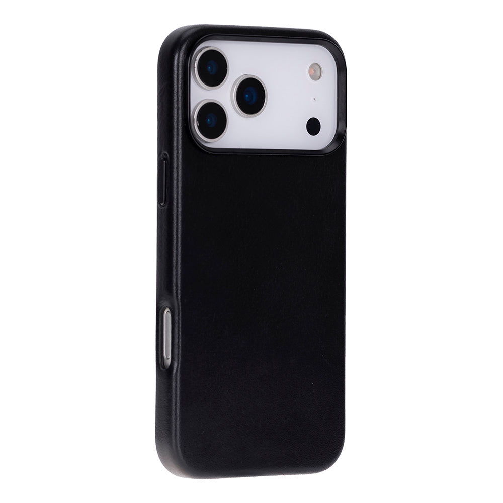 Prestige iPhone 17 Pro Max Full Grain Hakiki Deri Kılıf, MagSafe Uyumlu, Premium Koruma, El Yapımı