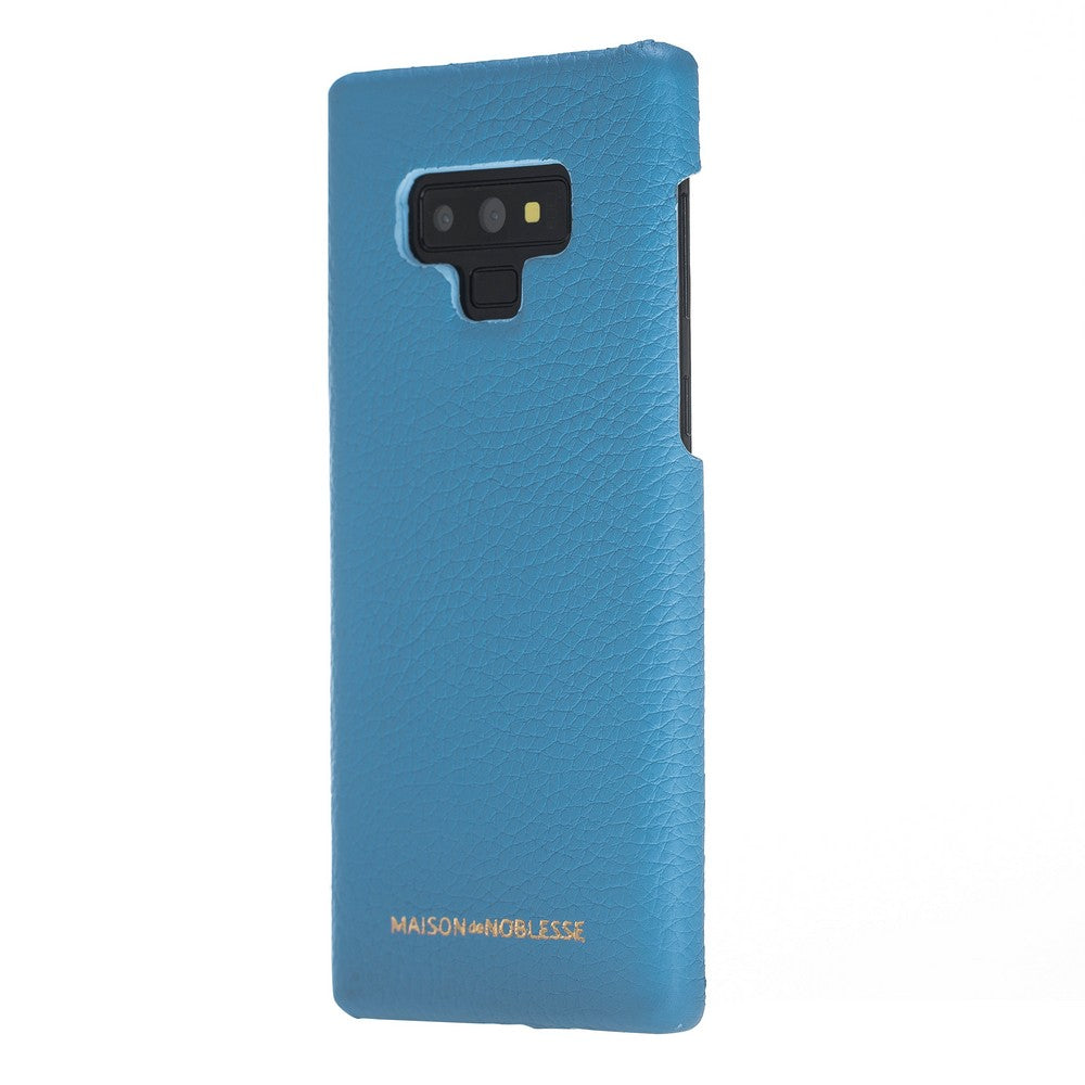 Samsung Galaxy S10 Plus Uyumlu Deri Arka Kapak MN-UJ ERC8 Mavi