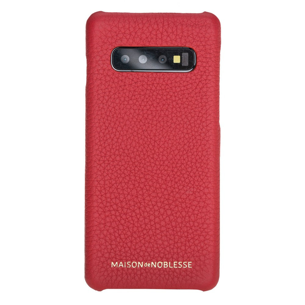 Samsung Galaxy S10 Plus Uyumlu Deri Arka Kapak MN-UJ ERC2