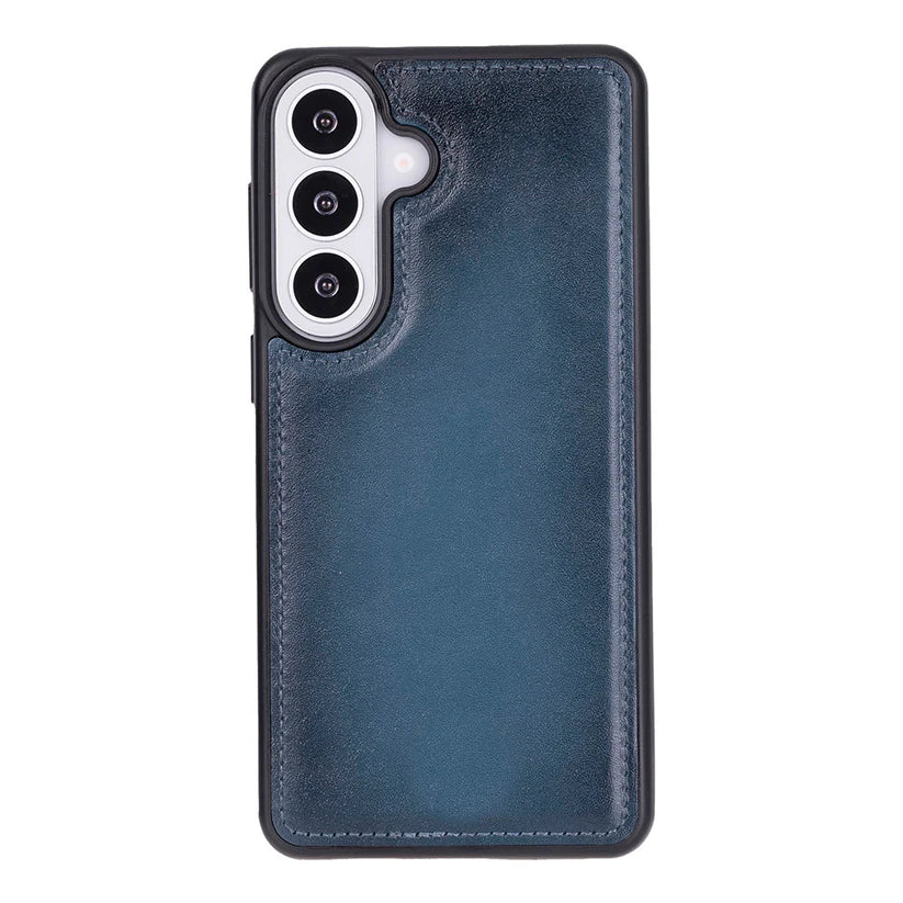 Samsung Galaxy S26 Plus Uyumlu Manyetik Hakiki Deri Cüzdan Kılıf ,Cüzdan Taşımaya Son, Kredi Kart Yuvalı, RFID Güvenlik