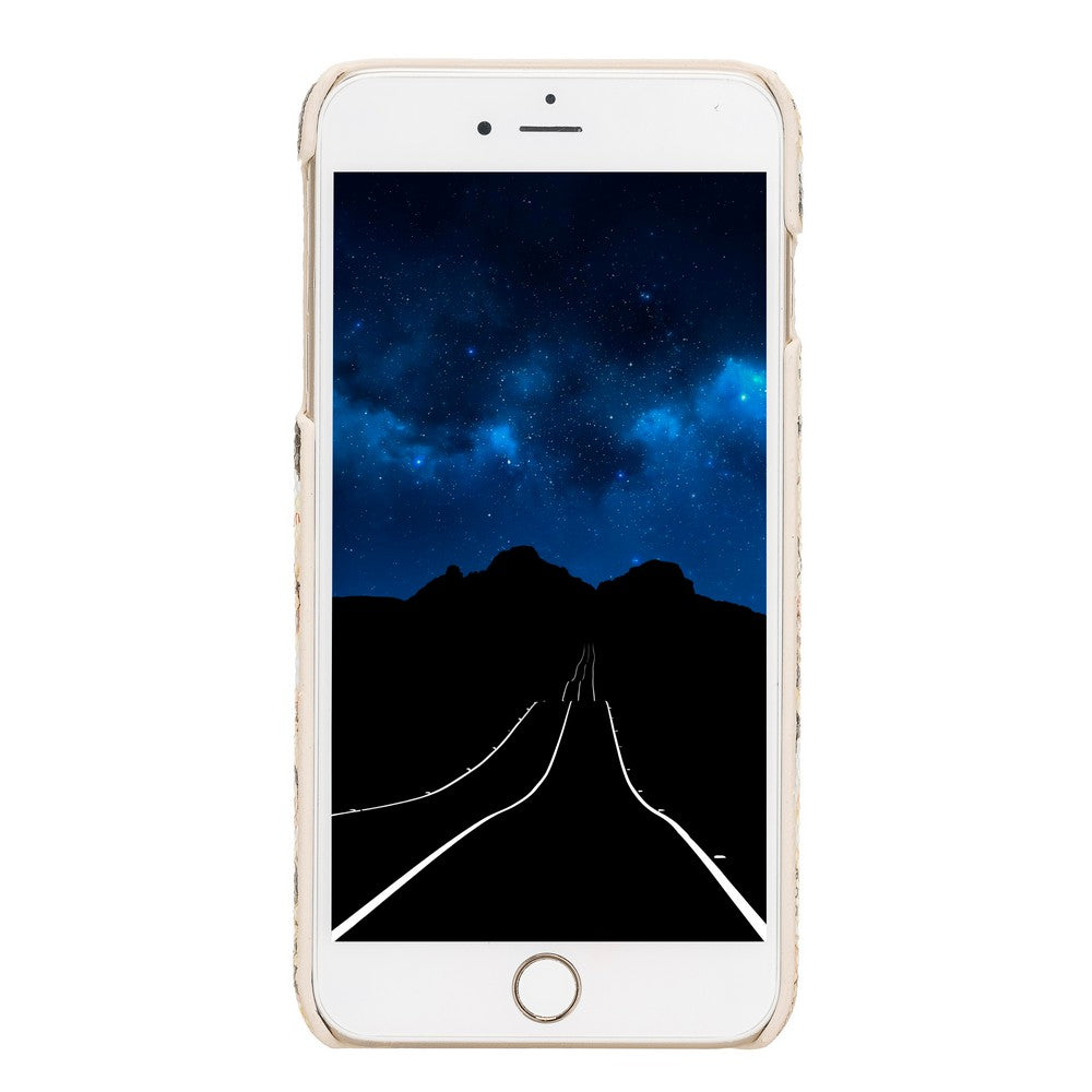 Apple iPhone 6 Plus Uyumlu Deri Arka Kapak UJ-CC Y2