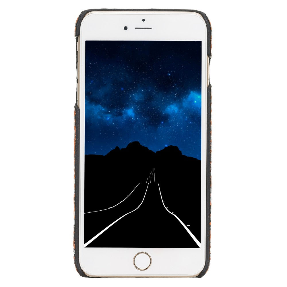 Apple iPhone 6 Plus Uyumlu Deri Arka Kapak UJ-CC Y8