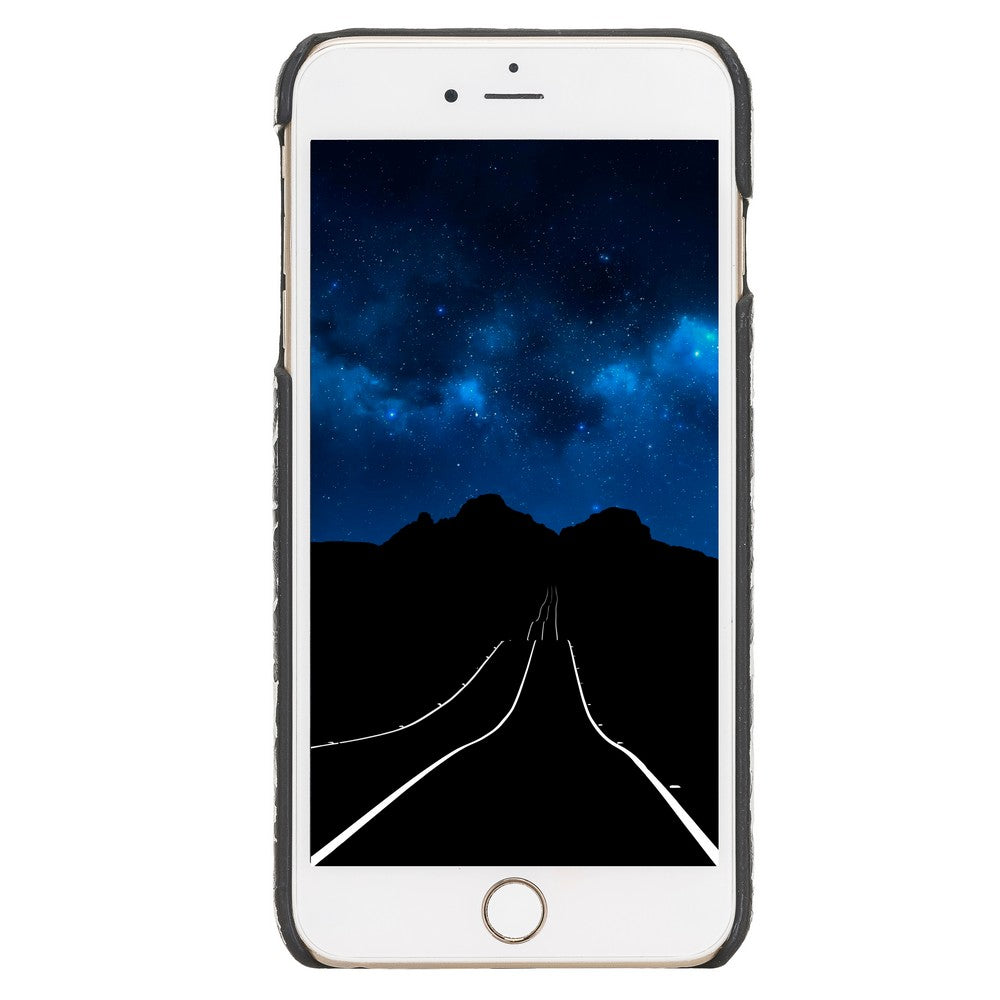 Apple iPhone 6 Plus Uyumlu Deri Arka Kapak UJ-CC Y7