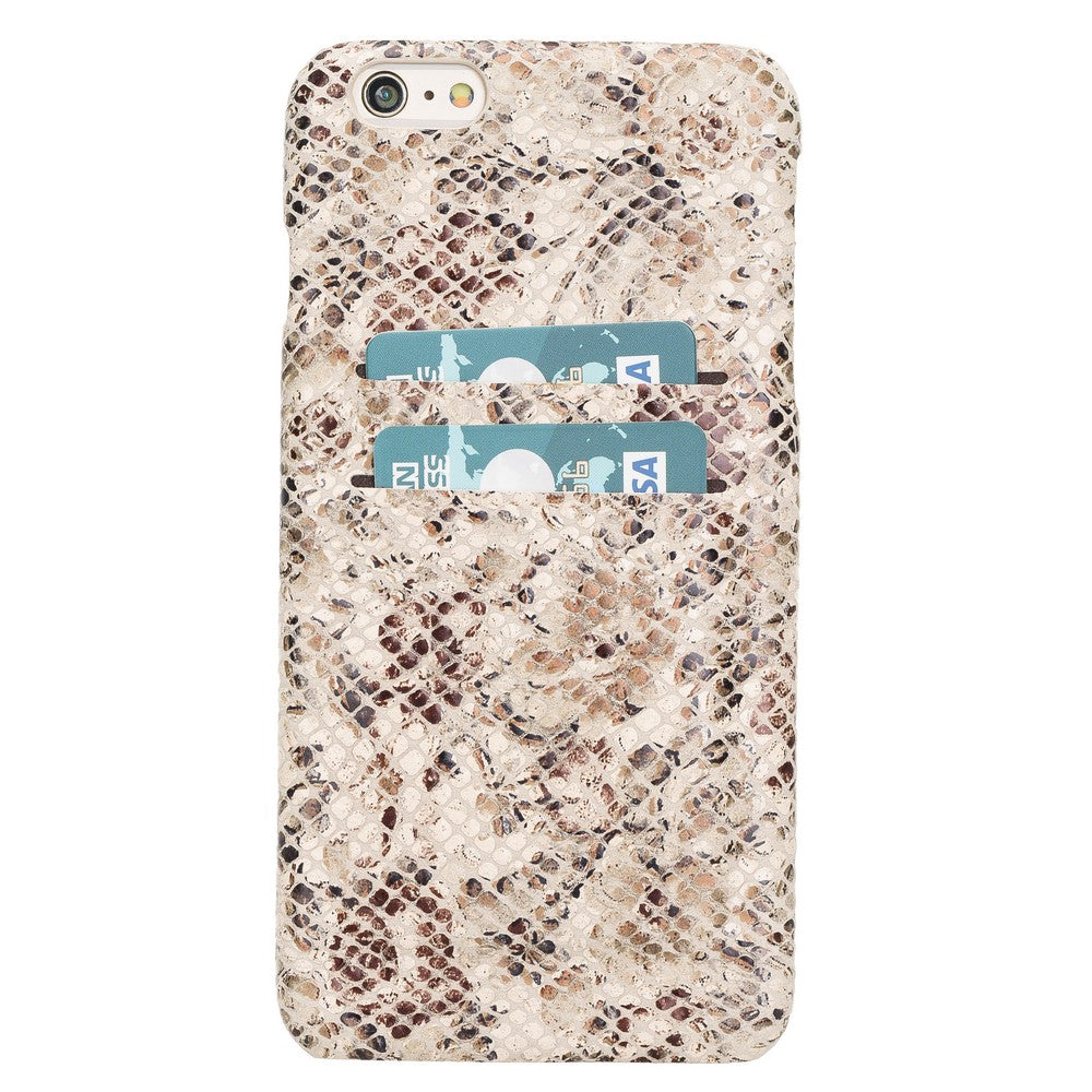 Apple iPhone 6 Plus Uyumlu Deri Arka Kapak UJ-CC Y3