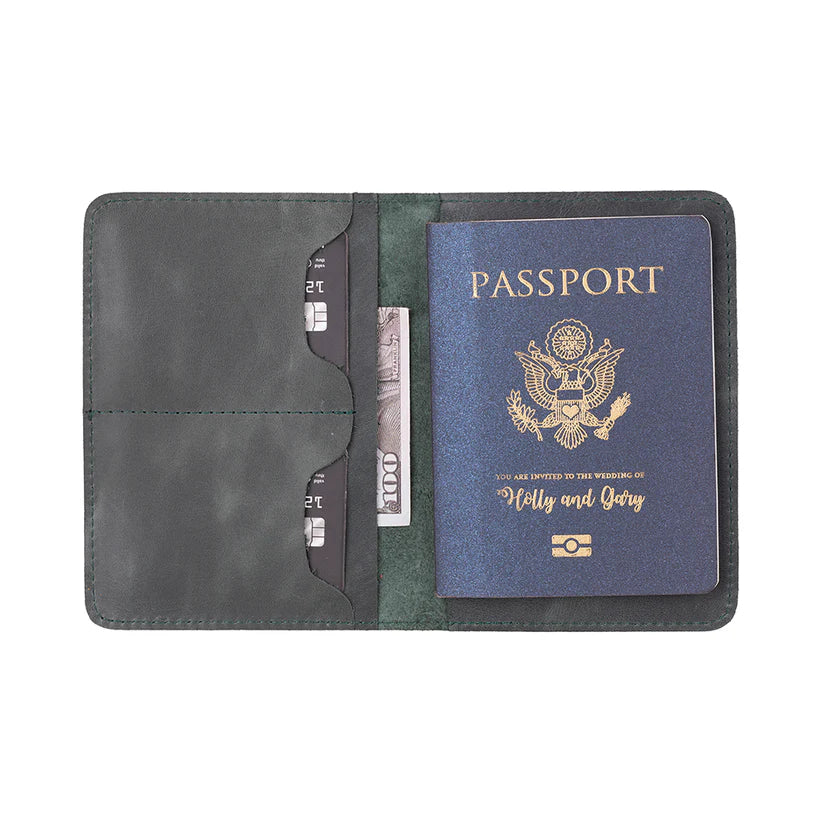 Viaggio Hakiki Deri El Yapımı Pasaport Kılıfı – Kart Bölmeli Seyahat Cüzdanı, Pasaport Koruyucu Deri Organizer
