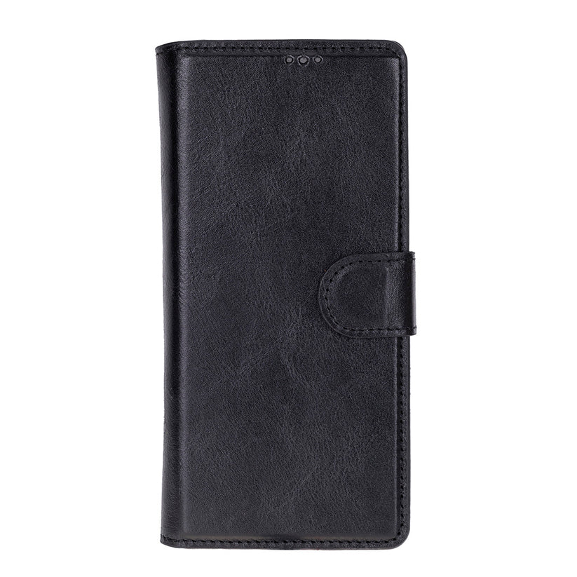 Samsung Galaxy Z Fold7 Uyumlu Manyetik Hakiki Deri Cüzdan Kılıf ,Cüzdan Taşımaya Son, Kredi Kart Yuvalı, RFID Güvenlik